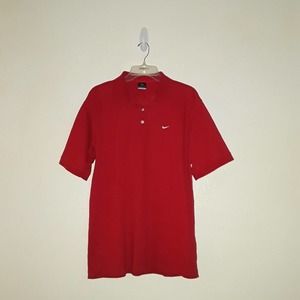 Nike polo red shirt men size xl